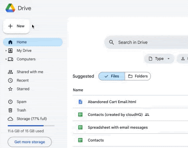 Fully Integrated with Google Drive™