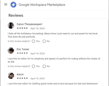 Near Universal 5-Star Ratings