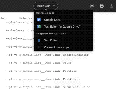 Simple Text File Management in Google Drive™